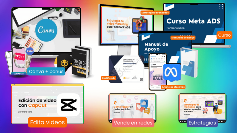 Pack Diseño en Canva + Publicidad en Meta